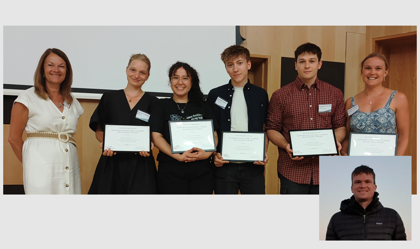 Group photo of Howard Eggins awardees 2026